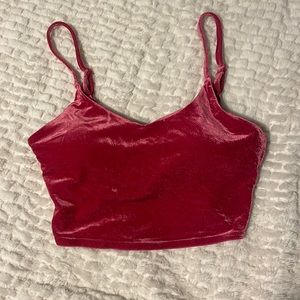 Athleta Velvet Top